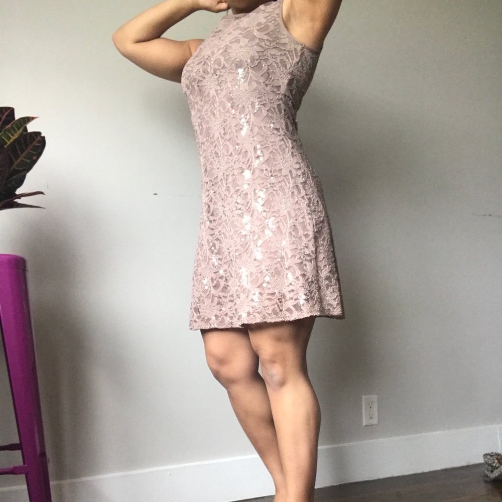 Lace and Sequin Dress